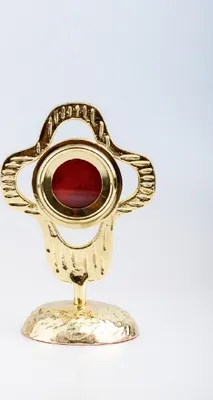 Produktbild von Reliquiar vergoldet (Höhe 18 cm)