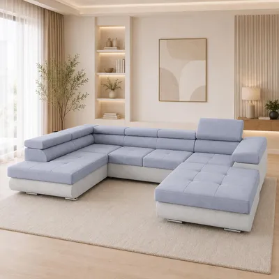 Produktbild von Ecksofa "SICURIO" Modernes Schlafsofa