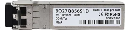 Produktbild von BlueOptics AFBR-725XMMZ-BO, Faseroptik, SFP28, LC, 100 m, 850 nm, 850 nm