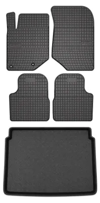 Obrázok produktu pre Gumové autokoberce SolidPRO + vaňa kufra pre: Citroen C4 III 2020- 5 ks