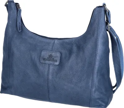 Produktbild von The Skandinavian Brand Leder Umhängetasche  Blue : blau-60 Farbsortierung: blau-60