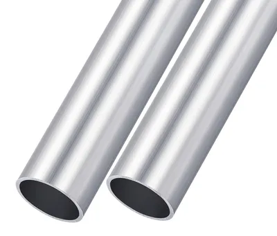 Productafbeelding van Set van 2 aluminium buizen, 25 mm buitendiameter, 100 mm lengte