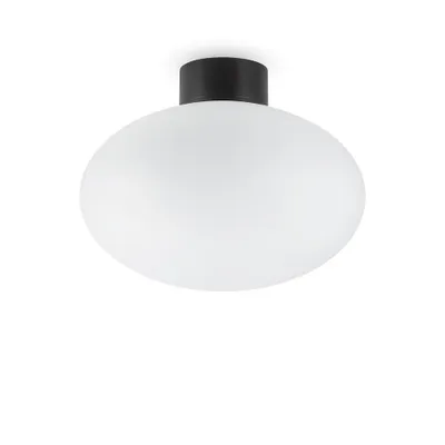 Produktbild von Moderne Deckenleuchte Clio Aluminium Schwarz 1 Licht E27