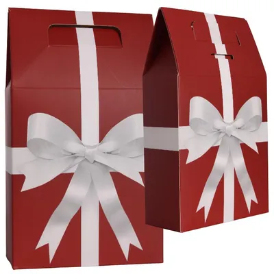 Produktbild von Dekorative Weihnachtsgeschenkverpackung aus Karton
