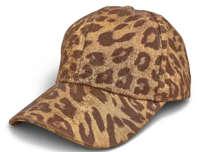 Produktbild von styleBREAKER Damen Baseball Cap mit Metallic Leo Muster | 6-Panel Kappe verstellbar | gebogener Schirm | Glanz Optik für Party & Festival