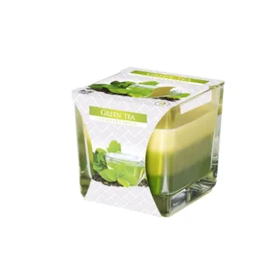 Obrázok produktu pre Sviečka v skle DUHA - s vôňou GREEN TEA 170g