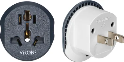 Zdjęcie produktu dla Adapter podróżny Go to USA 110-230V/10A uniwersalne gniazdo wtyczka amerykańska (typ A,B) TA-8
