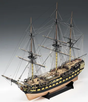 Produktbild von VICTORY MODELS H.M.S. Vanguard 1798 Bausatz im Maßstab 1/72
