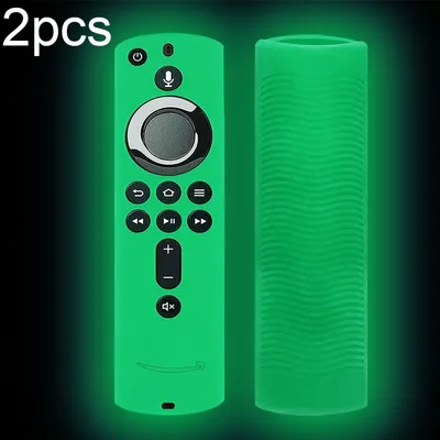 Image de Coque de protection en silicone pour la télécommande Amazon Fire TV Stick 4K, 2ème génération, couleur : vert vif