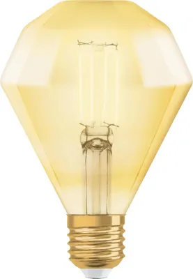 Produktbild von Osram E27 4.5W Vintage 1906 LED-Lampe, Sockel E27, 4,5 Watt, Warmweiß, 2500 K,