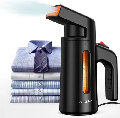 Produktbild von Hand-Dampfbügeleisen 700W,180ml Wassertank,Dampf & Trockenbügeln,15 Min Dauerdampf,Doppelter Dampfauslass, Reisebügeleisen für Kleidung & Zuhause