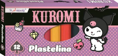 Image de Pâte à modeler Kuromi, 12 couleurs
