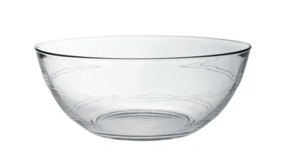 Produktbild von Duralex 2019AF06A1111 Lys Bol Schale, Salatschale, Schüssel, 26cm, 3.55 Liter, Glas, transparent, 1 Stück