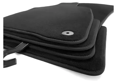 Produktbild von Fußmatten für Octavia II 1Z Velours Automatten 4-teilig schwarz