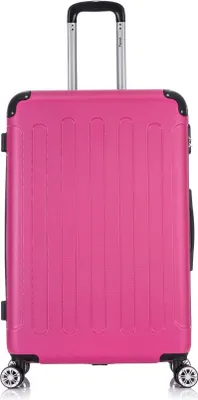 Produktbild von Flexot® F-2045 Koffer Reisekoffer Hartschale Hardcase Doppeltragegriff mit Zahlenschloss Gr. XL Farbe Rose