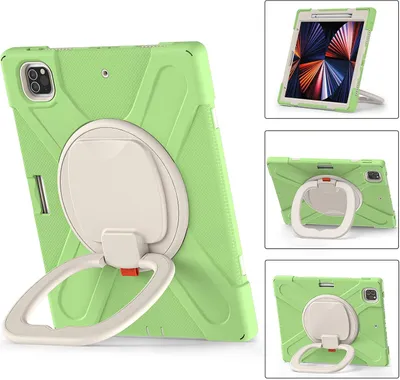 Zdjęcie produktu dla Etui na iPada Pro 12,9" z obrotową podstawką i uchwytem na rysik Zielony
