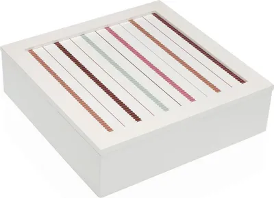Image de Boîte à bijoux Versa FLINT bois MDF 24 x 7 x 24 cm