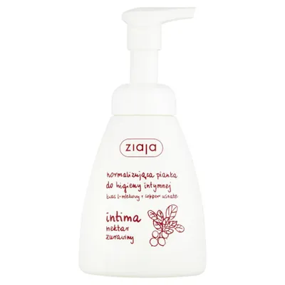 Obrázok produktu pre Ziaja Intima Pianka do higieny intymnej żurawinowa, 250ml