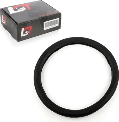 Produktbild von Lenkradbezug Ø 38x9 cm schwarz für KIA für HYUNDAI für DAEWOO für DAIHATSU