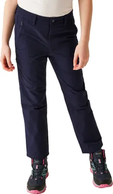Produktbild von Regatta Highton Winter-Wanderhose für Kinder mit Baumwollfutter, Farbe:Blau, Kinder Größen:152