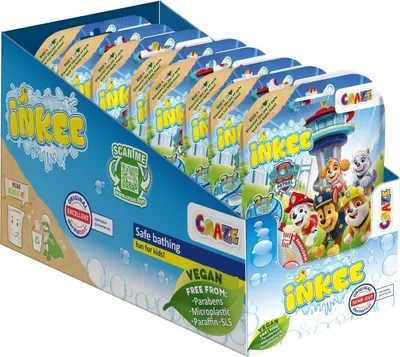 Zdjęcie produktu dla INKEE Kula do kąpieli niespodzianka Paw Patrol (1 szt.)