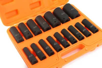 Obrázek produktu pro Sada 16 kovaných nástrčných klíčů BJC 1/2" 8-32mm 15538
