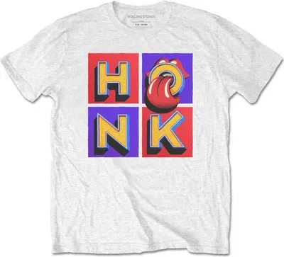 Zdjęcie produktu dla The Rolling Stones Honk Album White S Koszulka