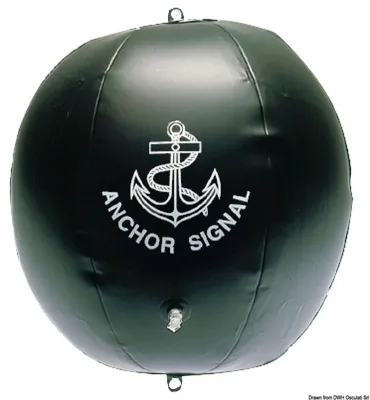 Produktbild von Schwarzer aufblasbarer Signalball Osculati 30.654.00