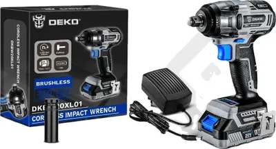 Obrázok produktu pre akumulátorový rázový uťahovač 20 V MAX, krútiaci moment 350 Nm, ľahká konštrukcia, SET1