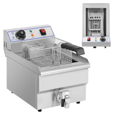 Zdjęcie produktu dla Frytownica gastronomiczna nastawna elektryczna - 10 l 3200 W