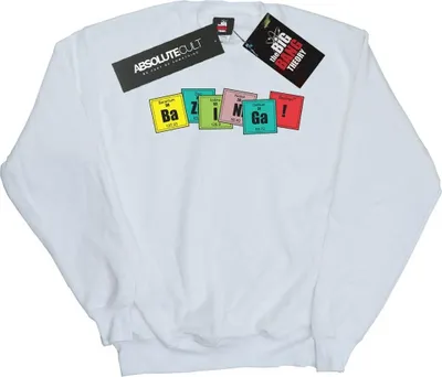 Produktbild von The Big Bang Theory - "Bazinga" Sweatshirt für Herren BI10794 (5XL) (Weiß)