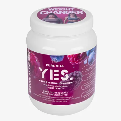 Produktbild von YES Diätshake / Mahlzeitenersatz I gefriergetrocknete Beerenfrüchte I 3 Liter Protein Milch 0,1 % l GRATIS I 55g. Protein je Shake