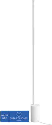 Obrázok produktu pre Philips Hue White and colour ambience 8718696176252, Inteligentné podlahové osvetlenie, Bluetooth/Zigbee, Biela, LED, Hliník, Žiarovky bez možnosti výmeny