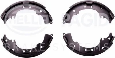Produktbild von HELLA 8DB 355 002-191 - OE 0449587402000 Bremsbackensatz für Picnic (XM1)