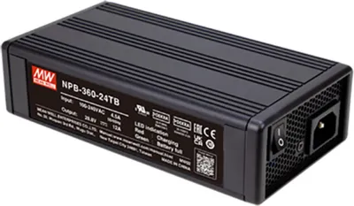 Produktbild von MEANWELL NPB-360-48TB Blei Li-Ion Akkulader-Batterielader 364,8W 57,6V 6A
