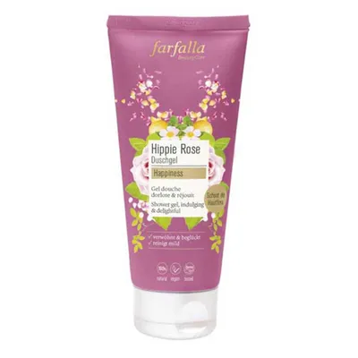 Produktbild von Farfalla Hippie Rose, Duschgel, 200 ml, Erwachsene, Frauen, Körper, Jeder Hauttyp