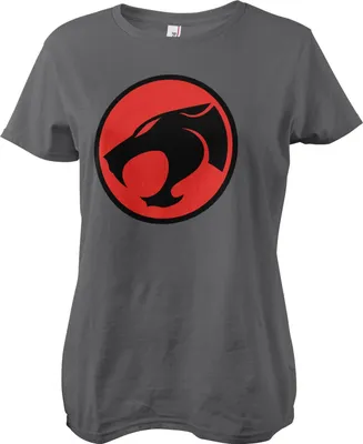 Produktbild von Thundercats Logo Girly Tee - Large - DarkGrey