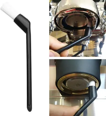 Productafbeelding van CHPN - Borstel voor koffiemachine - Reinigingsborstel voor koffiemachine - Groepborstel - Reinigingsborstel - Accessoires voor barista's - Gereedschap voor barista's - Thuisbarista - Reiniging van de koffiemachine