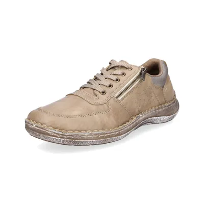 Obrázok produktu pre Rieker pánska šnurovacia obuv nízka obuv s mäkkou stielkou na zips 03010, veľkosť:44 EU, farba:Brown