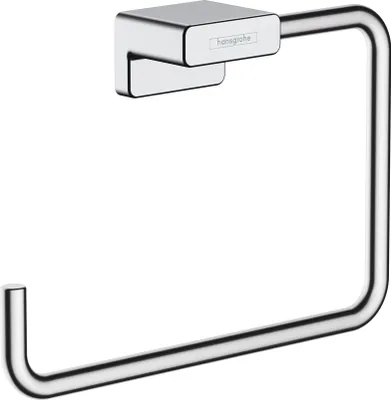 Produktbild von Handtuchring hansgrohe AddStoris chrom glänzend 41754000