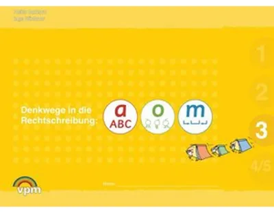 Produktbild von Denkwege in die Rechtschreibung. a-o-m 3. Schülerarbeitsmappe