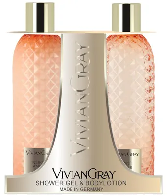 Produktbild von VIVIAN GRAY 3509 Duschgel & Körperlotion Gemstone Neroli & Amber (600 ml)