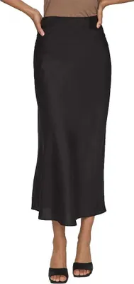 Produktbild von Vila Ellette Midirock Schwarz 42 Damen Schwarz 42