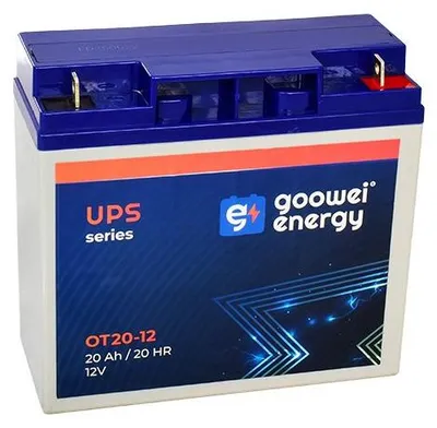 Obrázok produktu pre GOOWEI ENERGY Pb záložný akumulátor VRLA AGM 12V/20Ah (OT20-12)