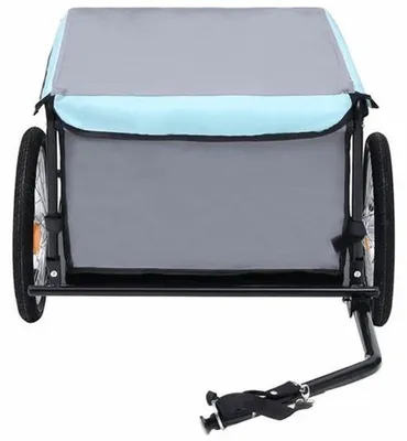 Image de Remorque de transport pour vélos cargo – Cadre en acier – Capacité de charge de 65 kg – Système de fixation rapide
