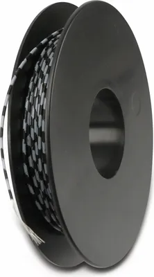 Produktbild von RAUTRONIC Litze, 1x0,14, 25m Spule, grau/schwarz, LIYV