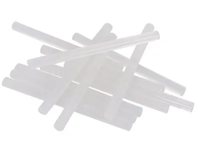 Produktbild von Heißklebepatronen für Pistole – Ø 7 x 100 mm – 18 Stück