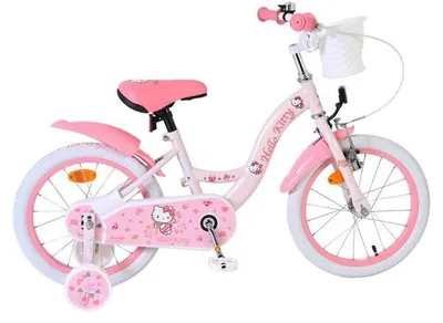 Produktbild von Hello Kitty Kinderfahrrad - Mädchen - 16 Zoll - Rosa