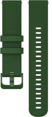 Imagen del producto de Go Go Gadget – Correa para smartwatch – Compatible con los modelos Garmin Venu, Vivomove, Vivoactive y Forerunner – 42 mm – Correa de silicona – Verde oscuro
