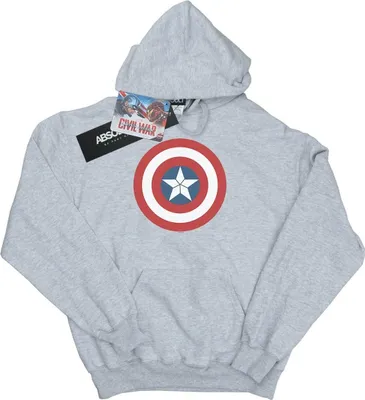 Produktbild von Marvel - "Civil War" Kapuzenpullover für Jungen BI5637 (140-146) (Grau)